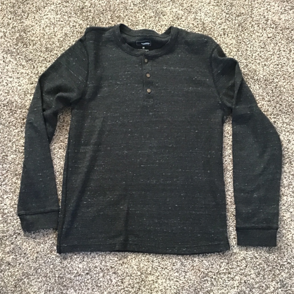⚾️ Men’s Sonoma Waffle Long Sleeve Henley Sz M